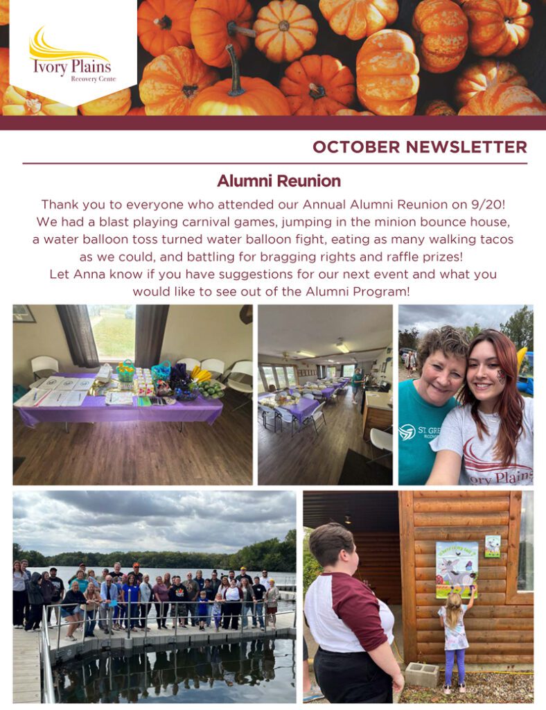 September 2025 Ivory Plains Alumni Newsletter