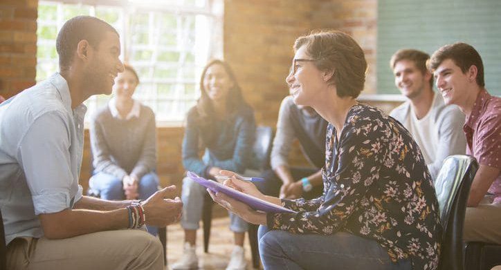 group therapy - support for alcohol and drug addiction - drug and alcohol rehab center in Iowa